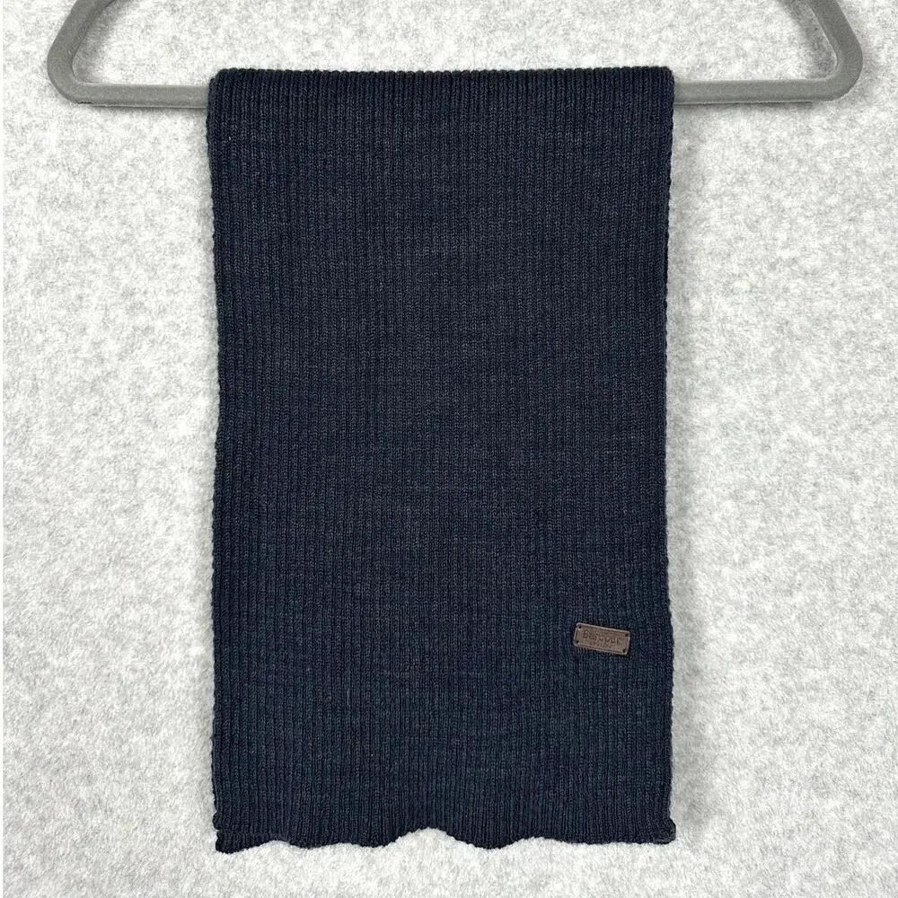 Barbour Rib Knit Scarf 10